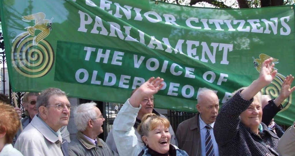 Accessible ALT tag highlighting older citizens advocacy and voice.