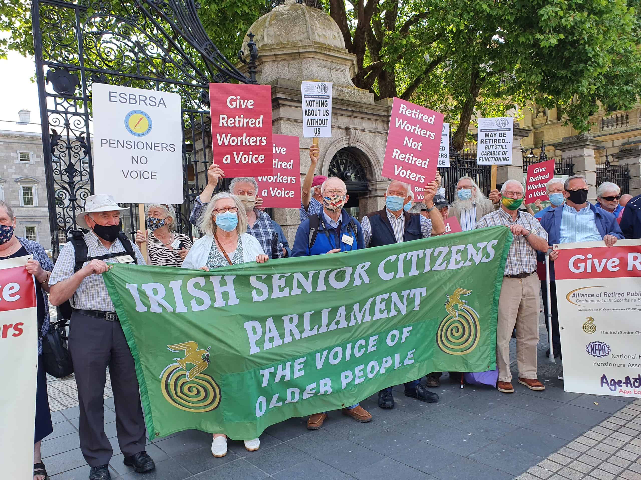 Join Irish Senior Citizens Parliament - The Voice of Older People