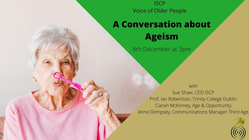 Older adults engaging in discussion about ageing.