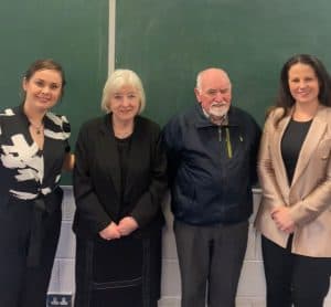 Senior Irish Citizens at Parliament event.