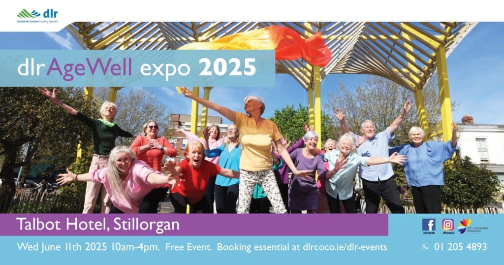 Elderly community enjoying outdoor activity at Irish Senior Citizens Parliament, promoting active ageing and senior well-being.