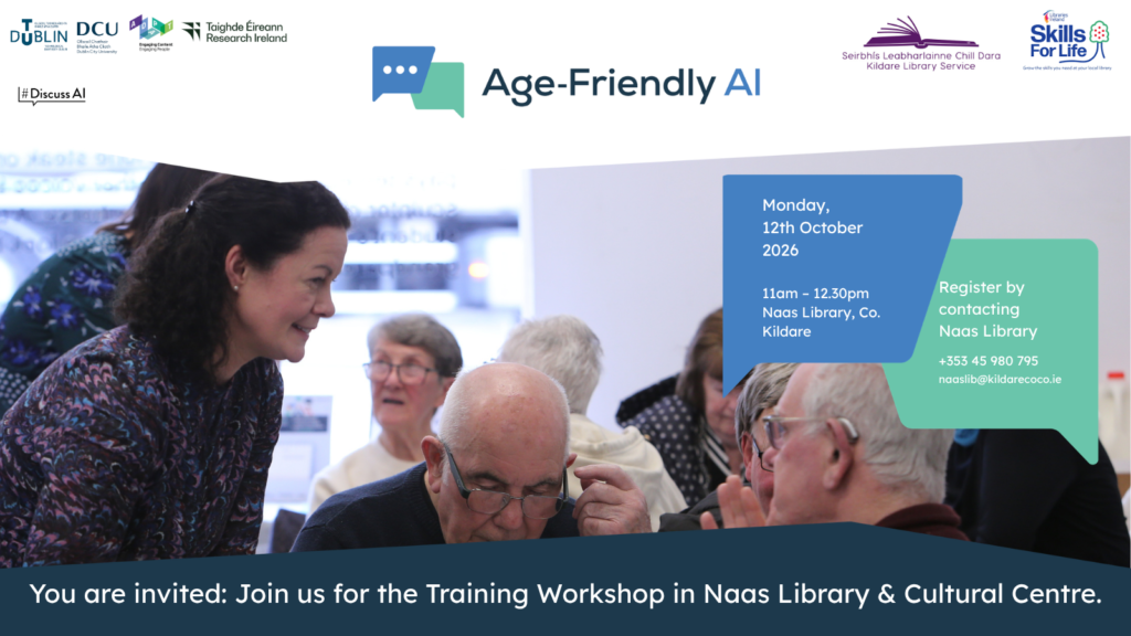 Naas Library Kildare training workshop - banner (revised 1)